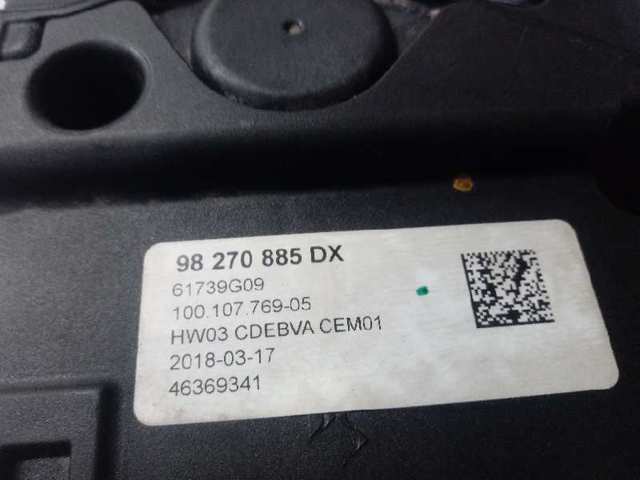 98270885DX Peugeot/Citroen 