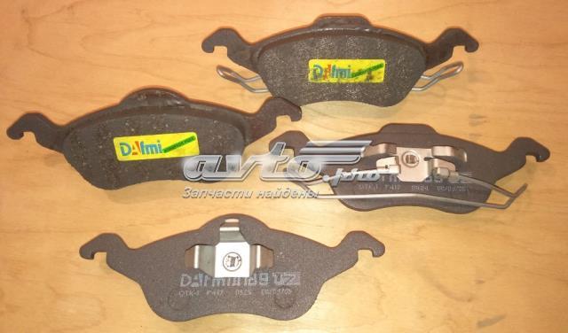 Колодки тормозные передние дисковые DAFMI D189E