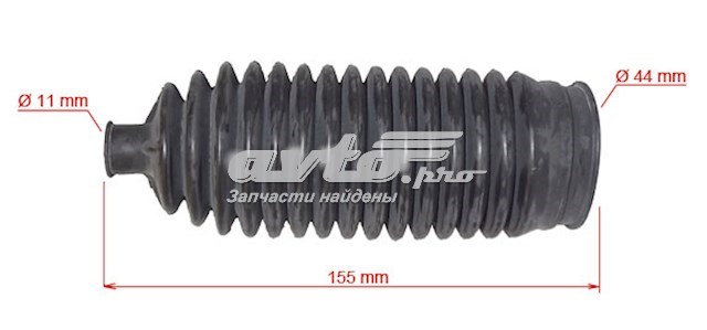 RE230DUSTER MSG Пыльник рулевой тяги