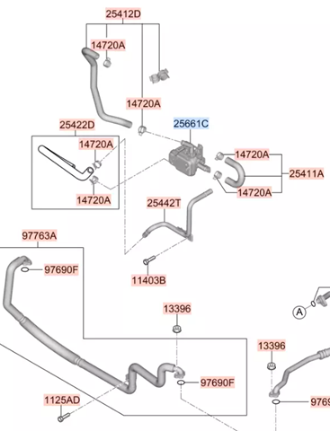  25661G7500 Hyundai/Kia