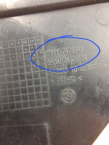 51117478541 BMW 