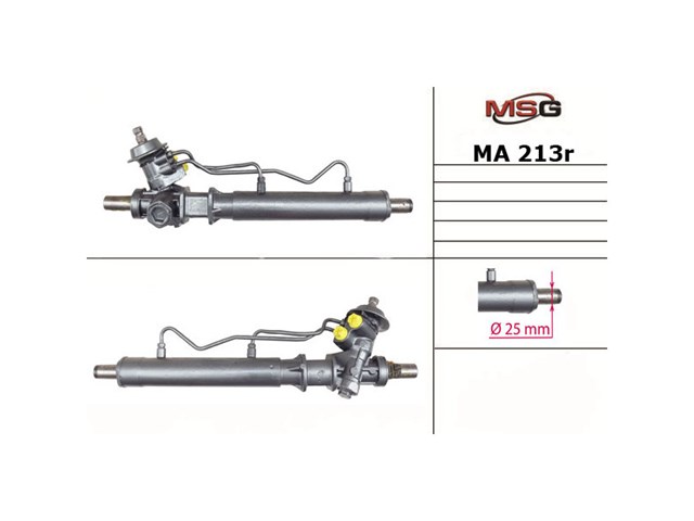 Пыльник рулевой рейки RE230DUSTER MSG