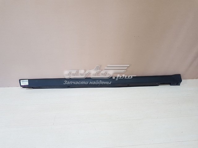 Накладка (молдинг) порога наружная левая Hyundai/Kia 877512W000CA