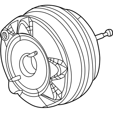 Reforçador dos freios a vácuo para Jeep Compass (MP)