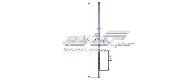 Вал (шток) рулевой рейки HVZ0071 ATG
