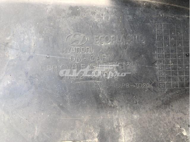 Накладка передней панели (суппорта радиатора) верхняя 863622W000 Hyundai/Kia