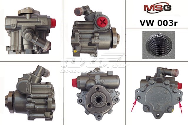 VW003R MSG ГУР руля