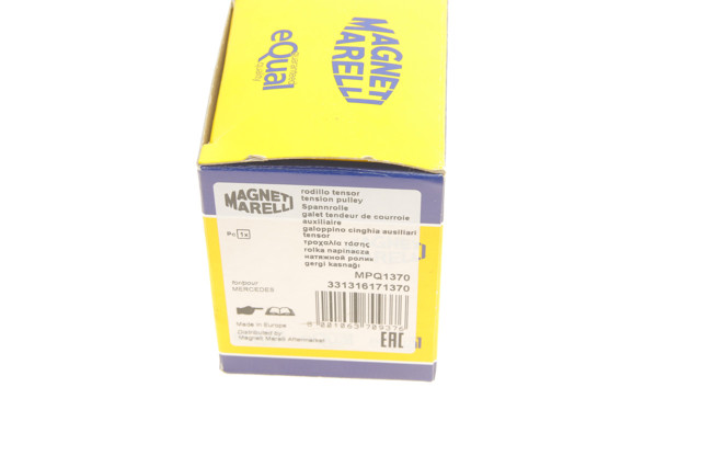 Rolo de reguladora de tensão da correia de transmissão 331316171370 Magneti Marelli