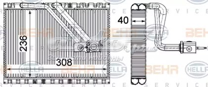 Испаритель кондиционера A0008300802 Mercedes