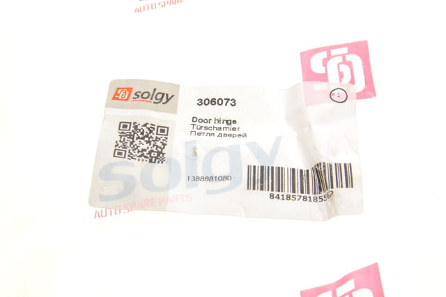 306073 Solgy Петля задней (распашной) двери, левая нижняя