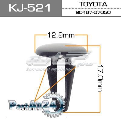Клипса термоизоляции капота Masuma KJ521