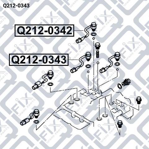 Q2120343 Q-fix Датчик раздаточной коробки включения полного привода