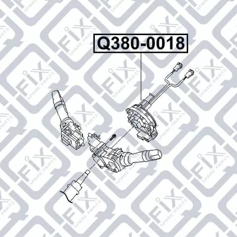 Шлейф руля Q3800018 Q-fix