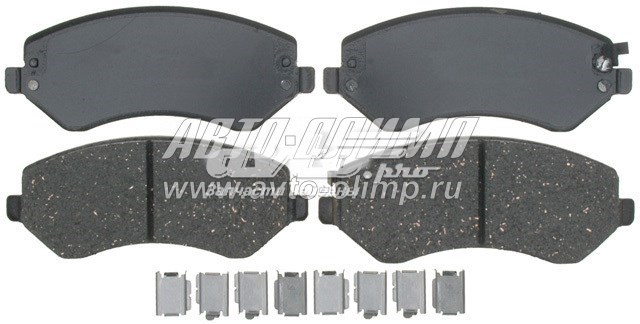 Колодки тормозные передние дисковые RAYBESTOS D856
