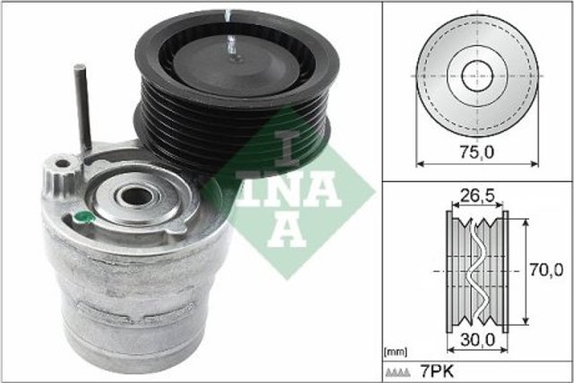 Reguladora de tensão da correia de transmissão para Smart FORFOUR (453)