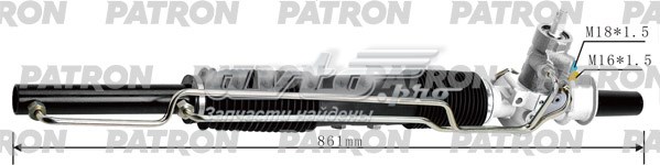 Рейка рулевая PATRON PSG3039