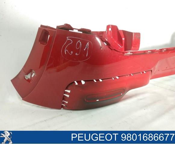 Задний бампер 9801686677 Peugeot/Citroen