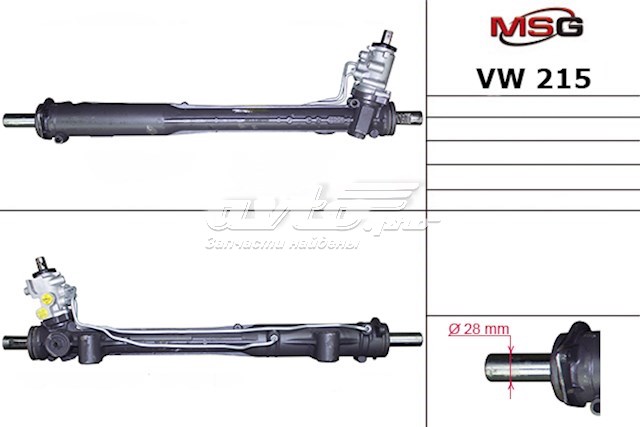 Рулевая рейка 7L5422062G Porsche