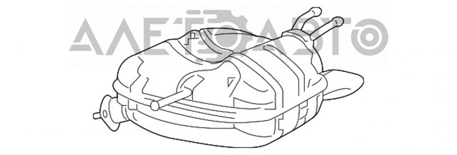 Выхлоп задний Honda 18305TVAA14 цена, от 71.39 USD