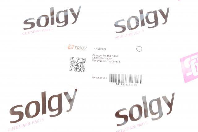 Купить 114209 Solgy Патрубок интеркулера