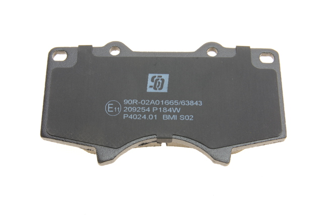 Передние тормозные колодки 209254 Solgy