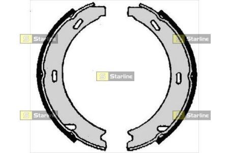 Тормозные колодки стояночного тормоза Starline BC06870 цена, от 12.06 USD