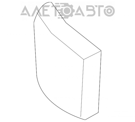 Заглушка бампера буксировочного крюка FPS FP6728922