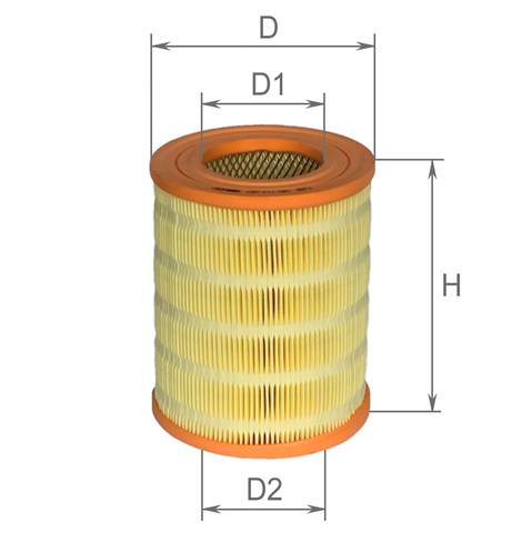 Элемент воздушного фильтра Alpha Filter AF0136 цена, от 7.23 USD