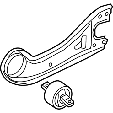55280A9100 Hyundai/Kia Рычаг (тяга) задней подвески продольный нижний правый