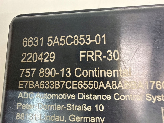 Радарный датчик дистанции 66315A60AA3 BMW
