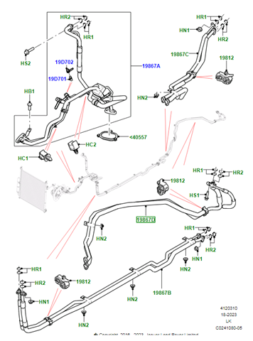 LR036411 Land Rover 