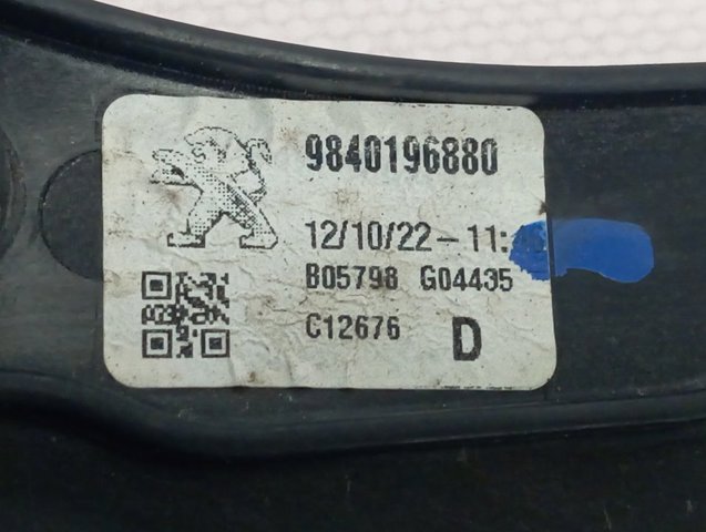 Купить 9840196880 Peugeot/Citroen Стеклоподъемник (механизм перемещения стекла)