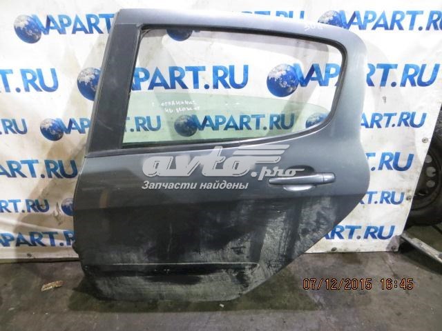 Gozno da porta traseira esquerda para Peugeot 308 