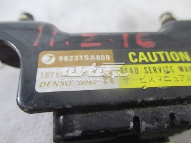  Subaru 98231SA000