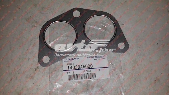 Прокладка выпускного коллектора Subaru 14038AA000