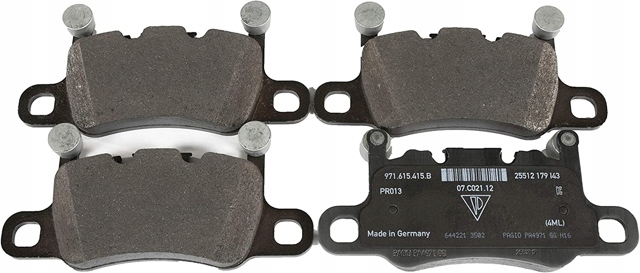 Купить 971698451J Porsche Колодки тормозные задние, дисковые