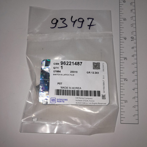  96221487 General Motors
