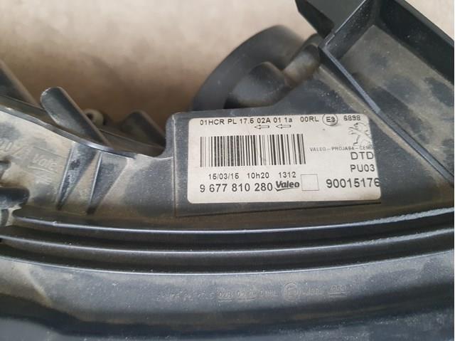 9677810280 Peugeot/Citroen Фара передняя правая