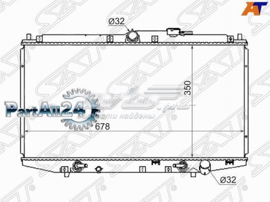 Радиатор HD0003CF SAT