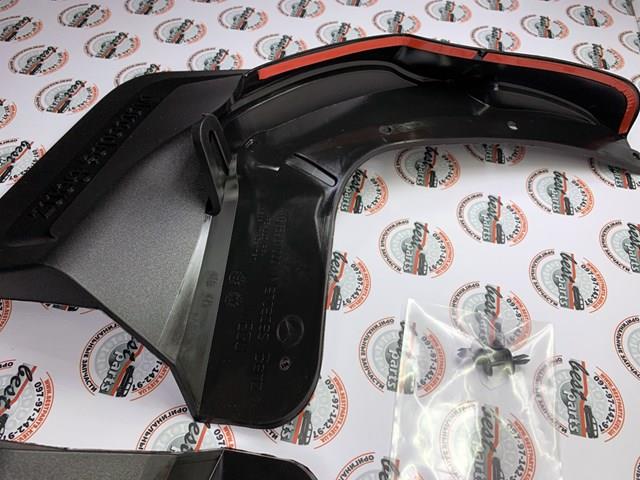  Protetores de lama traseiros, kit Mercedes ML/GLE SUV (W166) (2015 - 2026) 