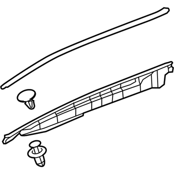 5380633050 Toyota Уплотнитель крыла