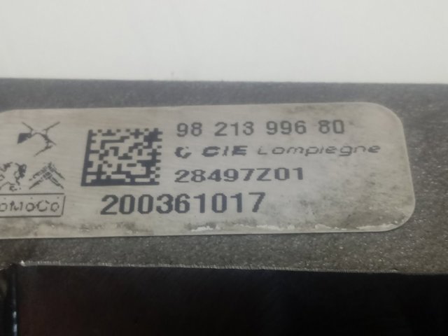 9821399680 Peugeot/Citroen Топливная рампа