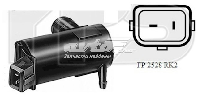 Насос-мотор омывателя стекла переднего/заднего FPS FP2528RK2