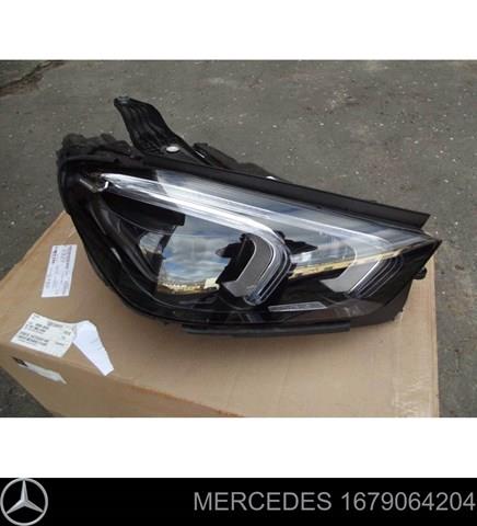 Блок фары w204