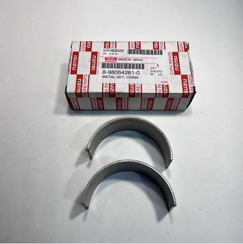 8-98064-281-0 Isuzu Вкладыши коленвала шатунные, комплект 8-98064-281-0 Isuzu Вкладыши коленвала шатунные, комплект