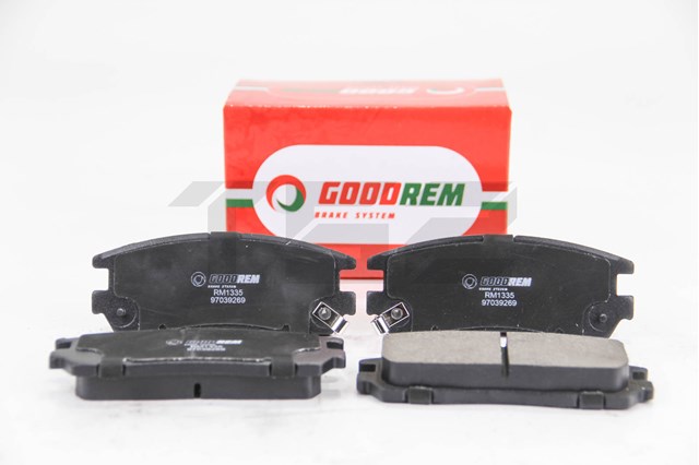 Колодки тормозные задние дисковые GOODREM RM1335