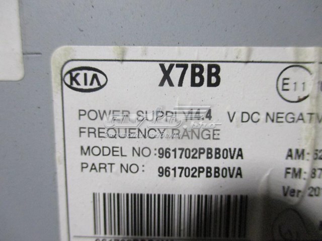 Hyundai/Kia 961702PBB0VA