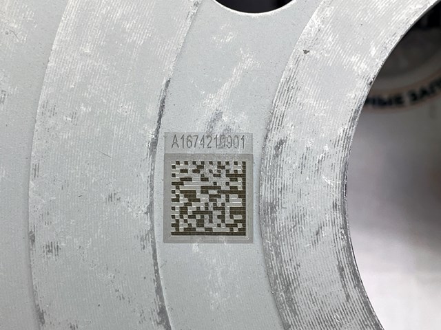 Передние тормозные диски 167421090107 Mercedes