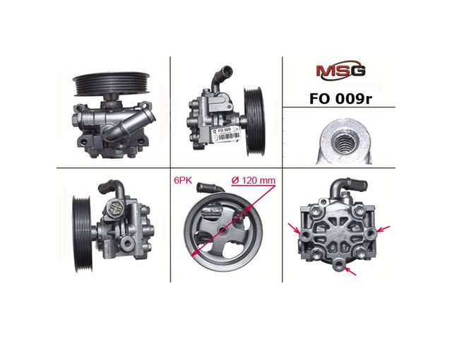 FO009R MSG ГУР руля