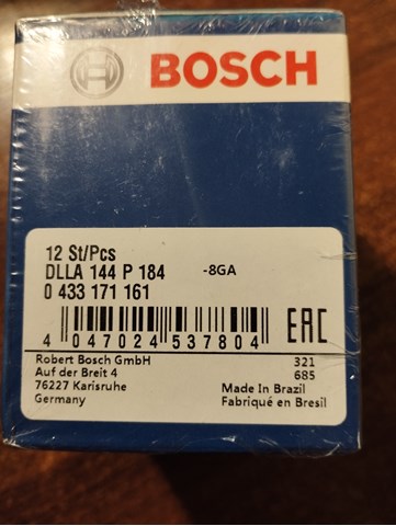 Распылитель дизельной форсунки BOSCH 0433171583